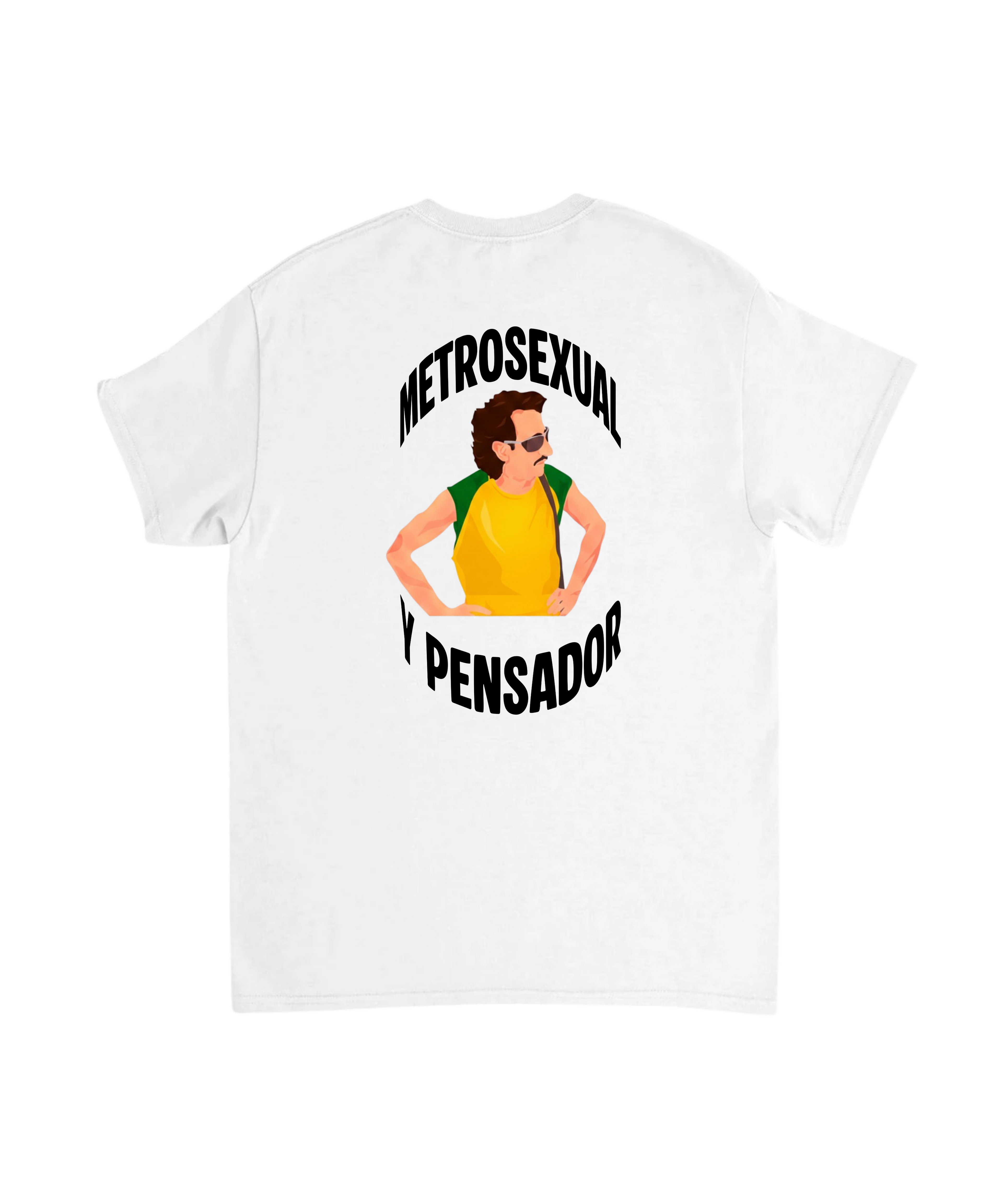 Camiseta "Mariano: Metrosexual y Pensador"