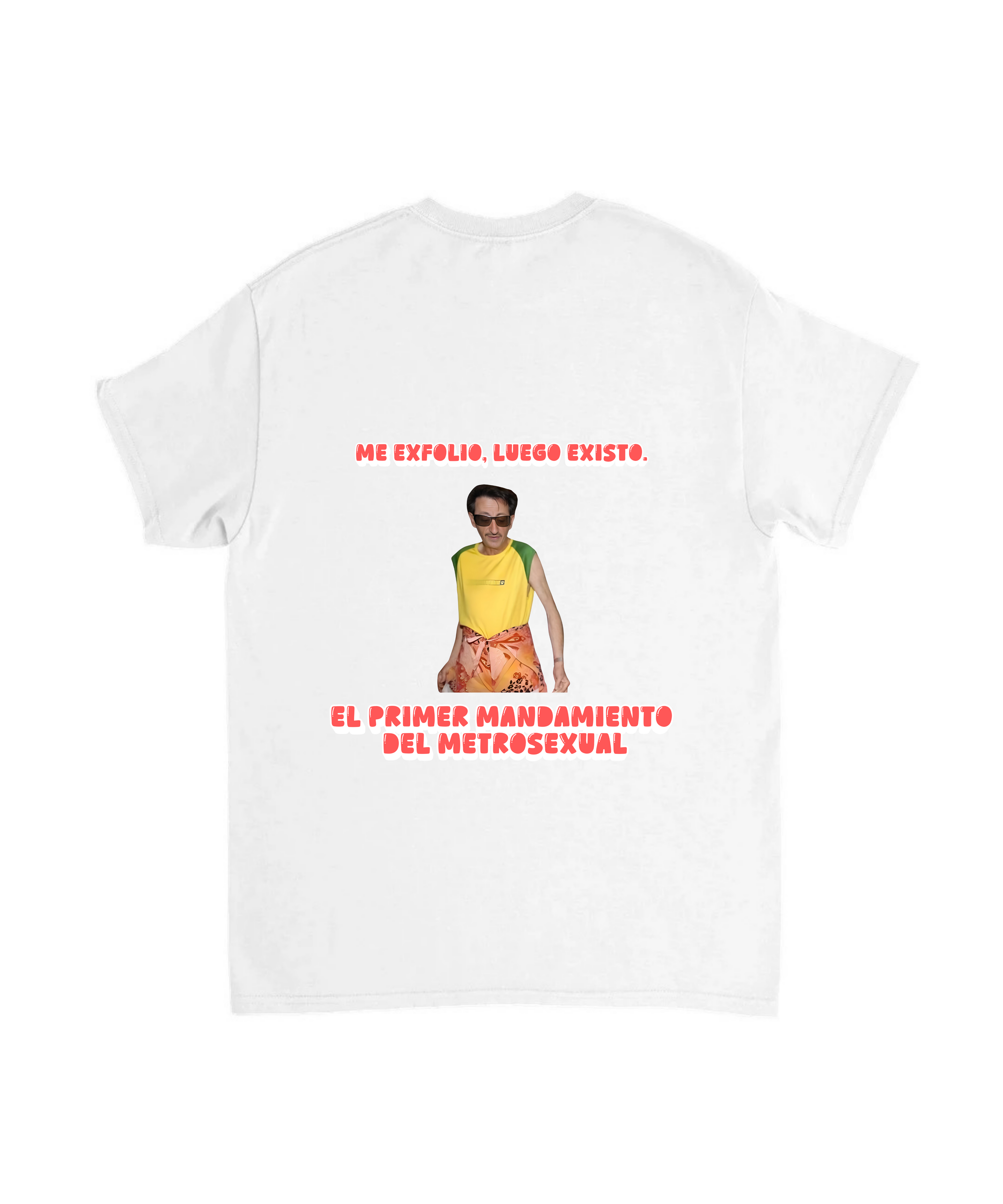 Camiseta "Me exfolio, luego existo"